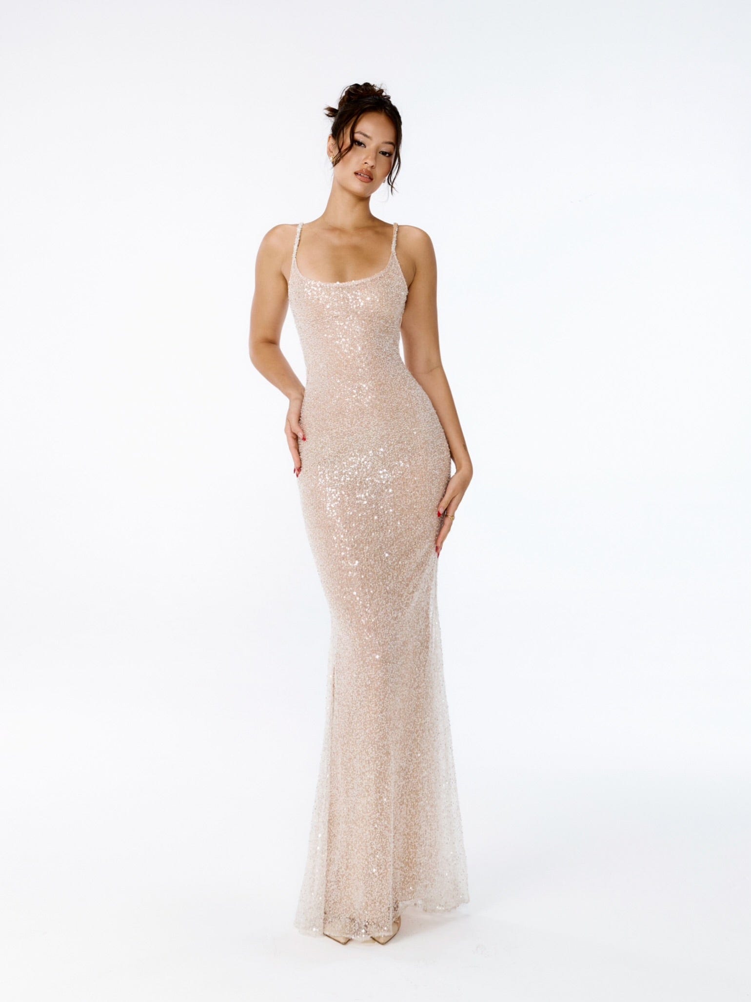 gabrielle dress - dusty pink reviews Gabrielle Mini Dress
