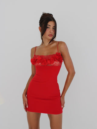 mixedgals Lucy Dress - Red