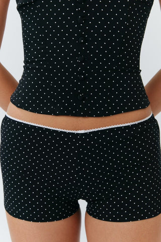 Set Studio Alda Shorts - Mini Polka Dot Black