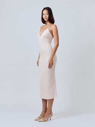 Set Studio Tula Midi Dress - Baby Pink