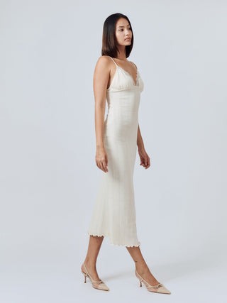 Set Studio Tula Midi Dress - Ivory