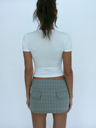 mixedgals 90's Mini Skirt - Scotch Grey