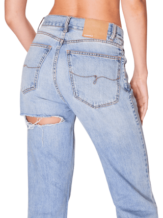 mixedgals DENIM Emma Loose Straight - Light Wash