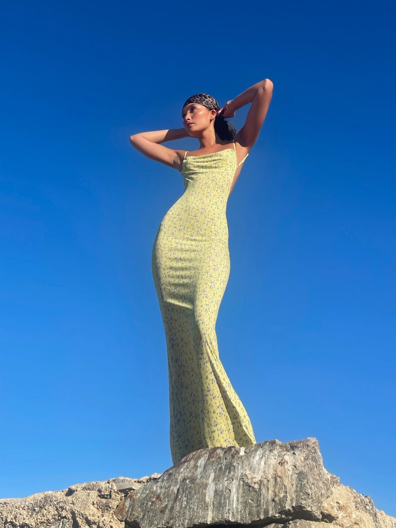 Monica Dress - Yellow L Monica Dress - Yellow L