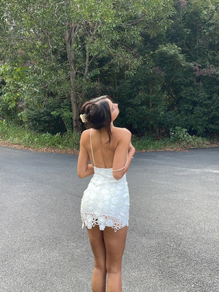 lorena mini dress Lorena Puff Mini Dress