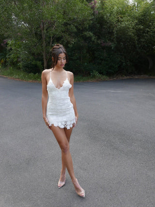 lorena open back mini dress SIR the label | Dresses | Sir The Label Open Back Linen Lorena Mini Dress Nwt Size S4