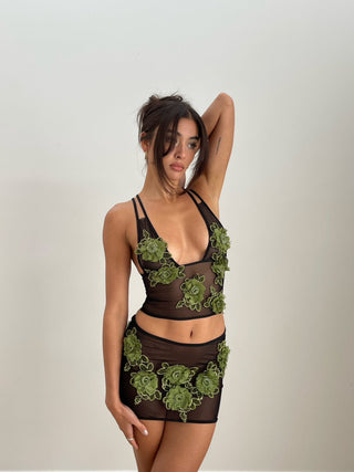 mixedgals Marcia Top - Green