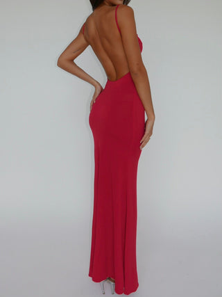 mixedgals Monica Maxi Dress - Red