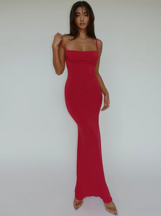 mixedgals Monica Maxi Dress - Red